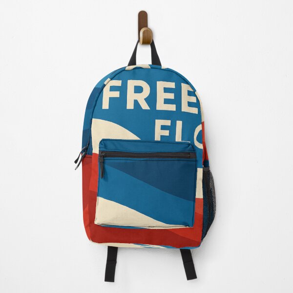 Item preview, Freedom Flow – Abstract Patriotic Wave Design designed and sold by SilaShop222.