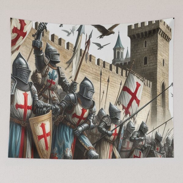 Item preview, Medieval Knight, Deus Vult Medieval Knight designed and sold by yunamaliskova.