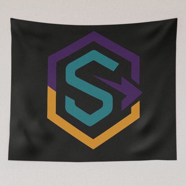 Item preview, Colorful S-Arrow Mark on Black designed and sold by Kowalsky88.