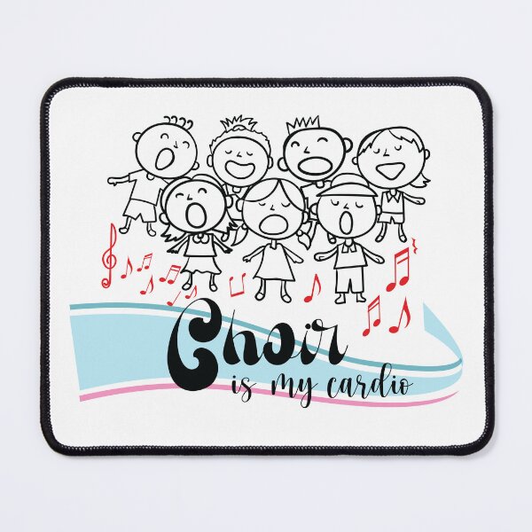 Item preview, Choir Is My Cardio – Cute Singing Kids Music Lover Design designed and sold by Breisey.