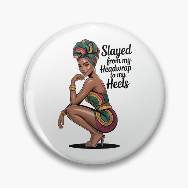 Item preview, Slayed Black Woman Art designed and sold by Culturedesign25.