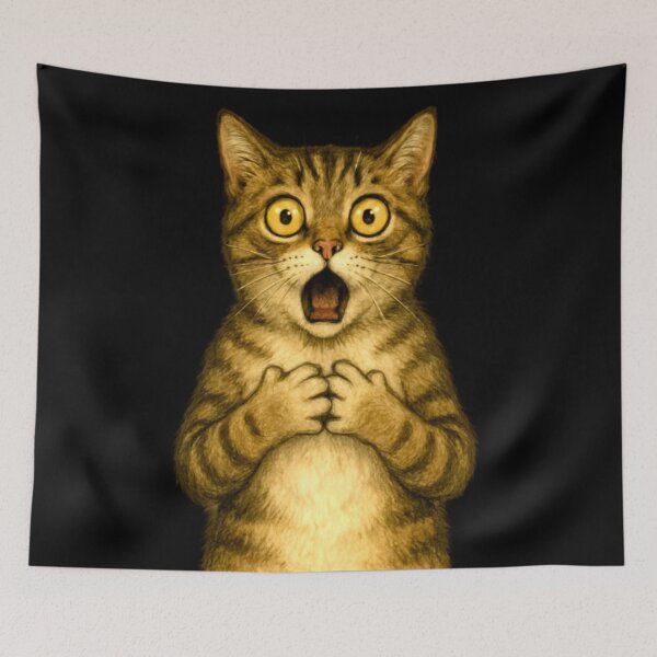 Item preview, Scared Kitten designed and sold by Becooldesing.