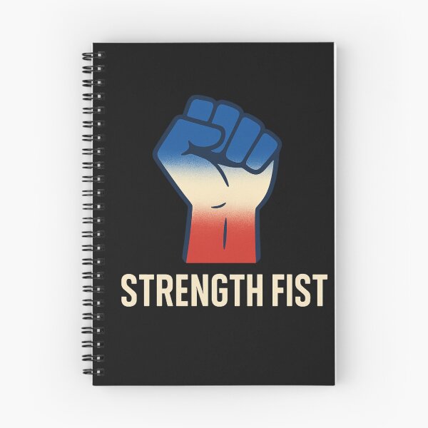 Item preview, Strength Fist – Patriotic Power and Unity Design designed and sold by SilaShop222.