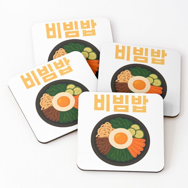 Item preview, Bibimbap Korean characters designed and sold by Hallyu Bubble.