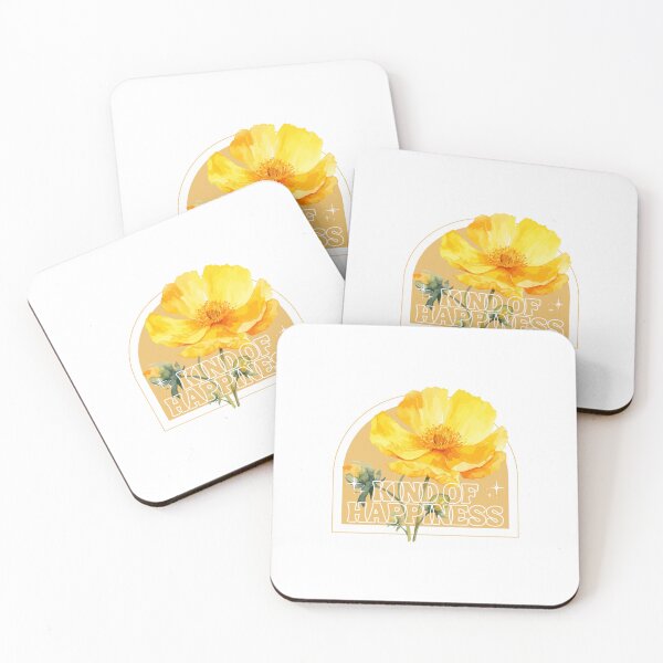 Item preview, Kind Of Happiness - Floral Retro Design designed and sold by BotanicDreams.