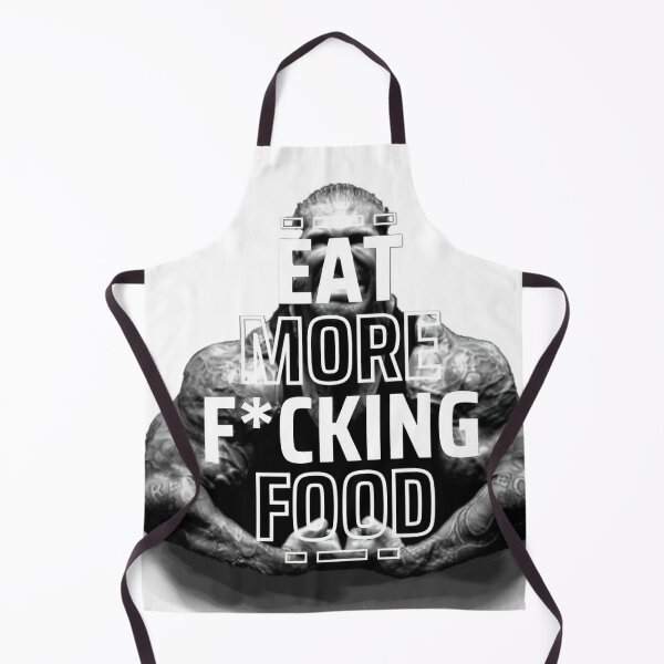 Item preview, EAT MORE F*CKING FOOD - Rich Piana Motivation designed and sold by JACKED - Gym Essentials.