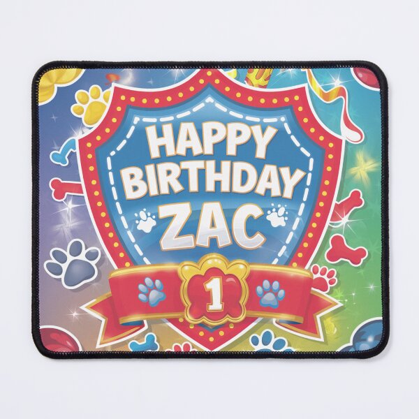 Item preview, Zac's 1st Birthday designed and sold by whatifsticks.