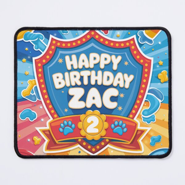 Item preview, Zac's 2nd Birthday designed and sold by whatifsticks.
