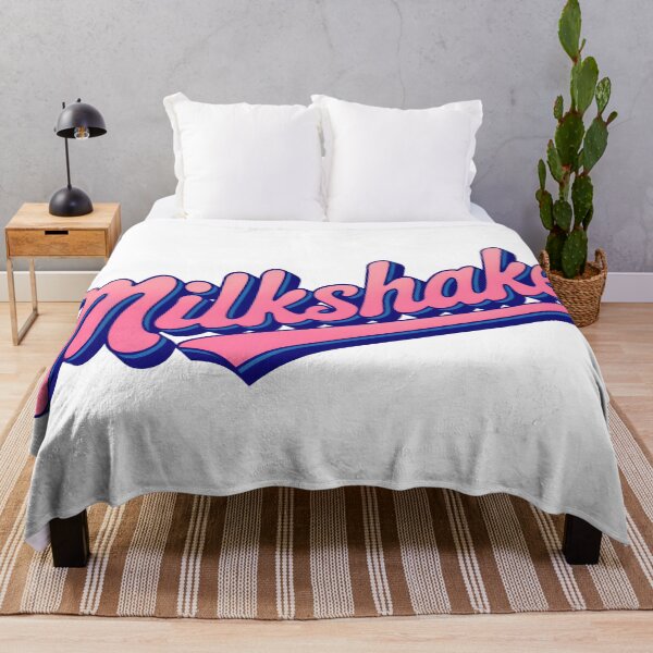 Item preview, The word Milkshake – Playful Retro Typography designed and sold by Altered Pixels.