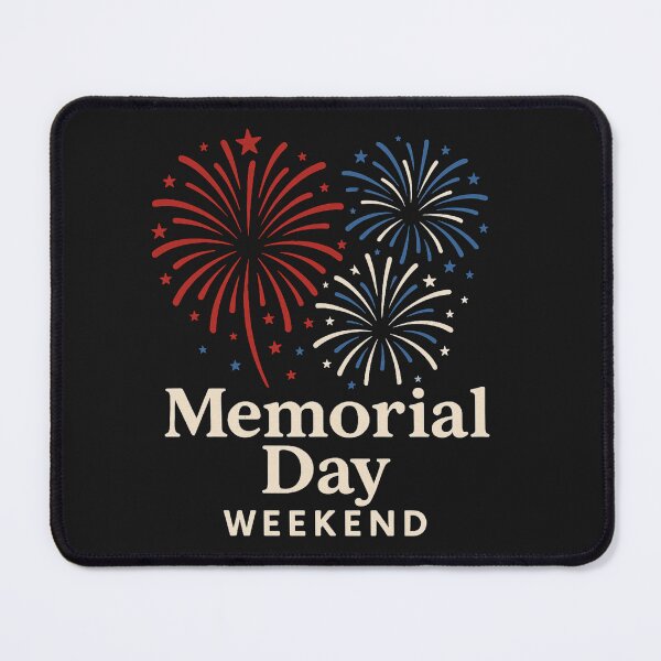 Item preview, Memorial Day Weekend – Patriotic Fireworks Celebration Design designed and sold by SilaShop222.