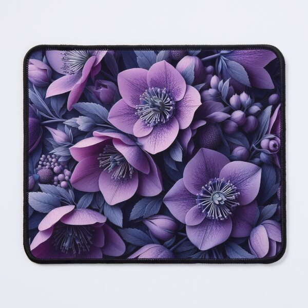 Item preview, Purple Hellebore flowers designed and sold by Dogandesighn.