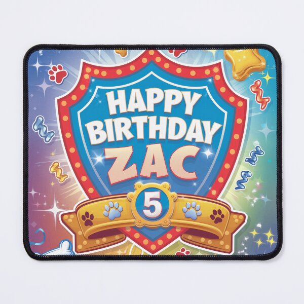 Item preview, Zac's 5th Birthday designed and sold by whatifsticks.