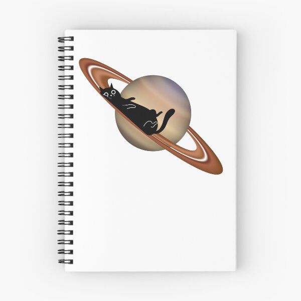 Item preview, Cat on Saturn designed and sold by BlackabyBoutique.