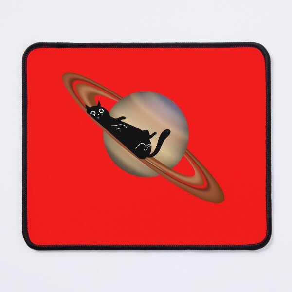 Item preview, Cat on Saturn designed and sold by BlackabyBoutique.
