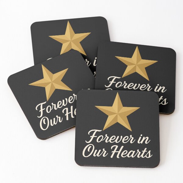 Item preview, Forever in Our Hearts – Gold Star Tribute Memorial Design designed and sold by SilaShop222.
