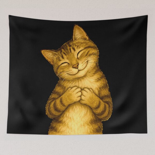 Item preview,  Cute Smiling Kitten designed and sold by Becooldesing.