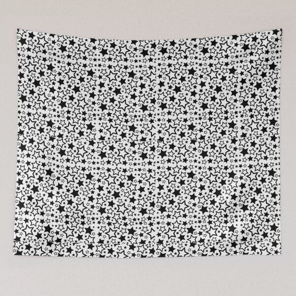Item preview, Black and white stars illustration  designed and sold by Regal-Elegances.