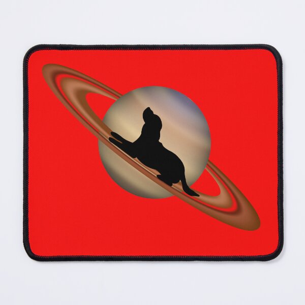Item preview, Dog on Saturn designed and sold by BlackabyBoutique.