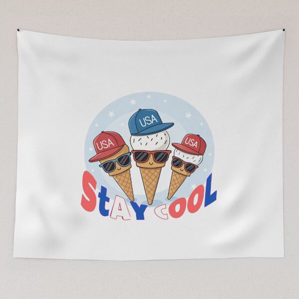 Item preview, Funny Icecream Stay Cool  designed and sold by artcultreone.