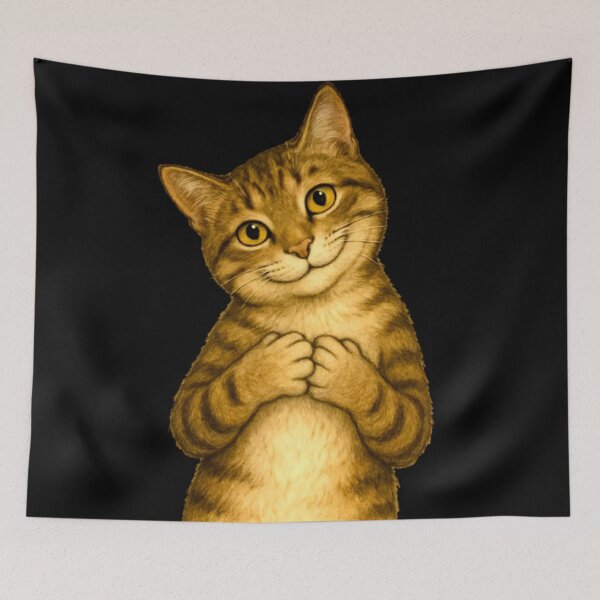 Item preview, Cute Smiling Kitten designed and sold by Becooldesing.