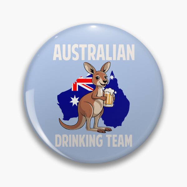 Item preview, Australian Drinking Beer Team Funny Australia Day designed and sold by Colorfulman.