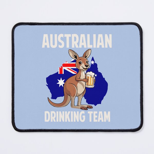 Item preview, Australian Drinking Beer Team Funny Australia Day designed and sold by Colorfulman.