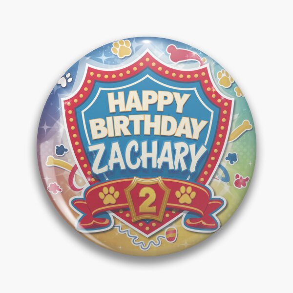 Item preview, Zachary's 2nd Birthday designed and sold by whatifsticks.