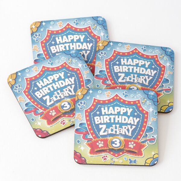 Item preview, Zachary's 3rd Birthday designed and sold by whatifsticks.