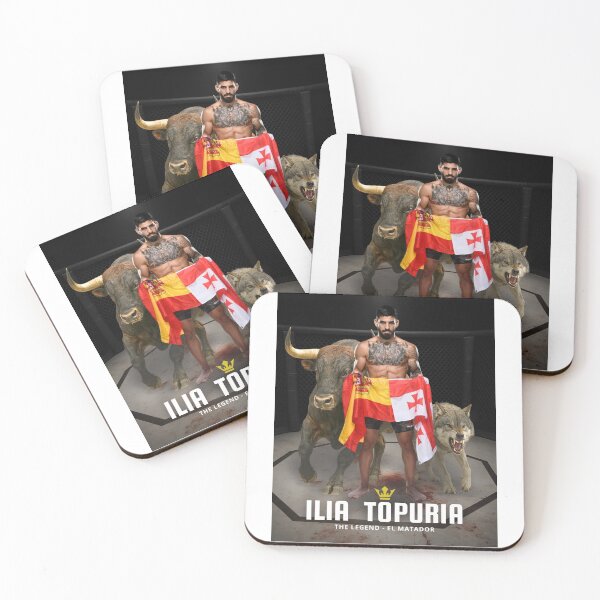 Item preview, ILIA TOPURIA BULL WOLF OCTAGON designed and sold by hispanae.