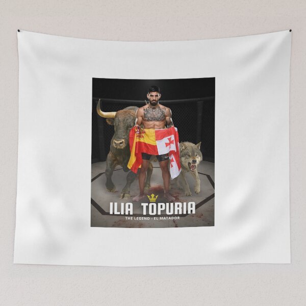 Item preview, ILIA TOPURIA BULL WOLF OCTAGON designed and sold by hispanae.