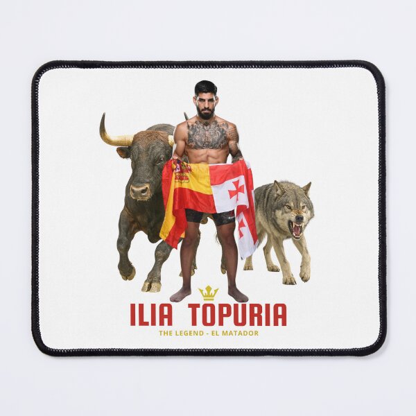 Item preview, ILIA TOPURIA BULL WOLF WITHOUT BACKGROUND designed and sold by hispanae.