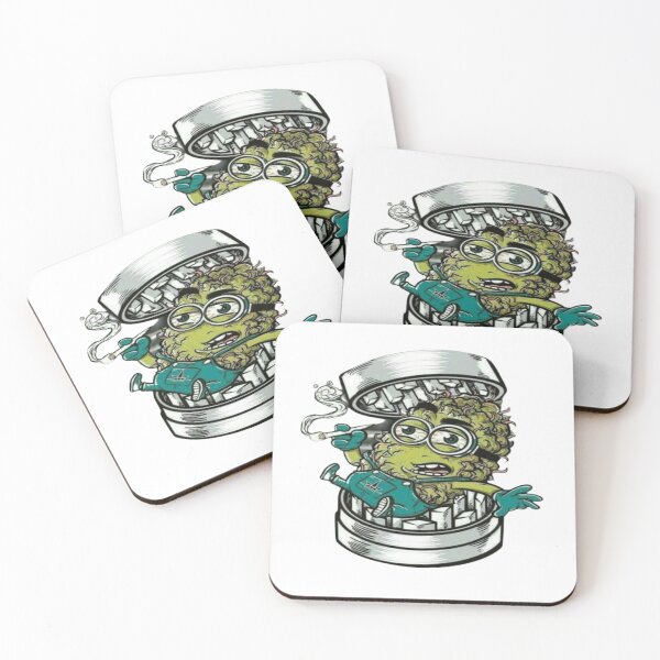 Item preview, Anthropomorphic Cannabis Bud in Grinder  designed and sold by Magiccreativa9.