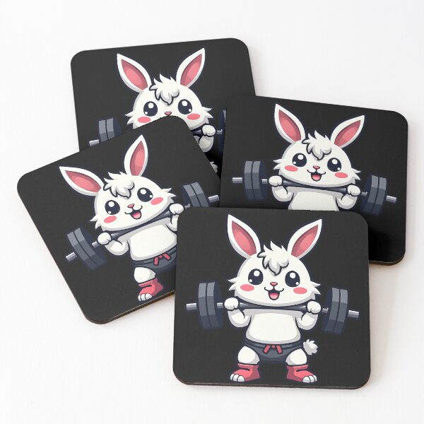 Item preview, Bunny Mode – Funny Workout Rabbit Gym  designed and sold by Fragy72.