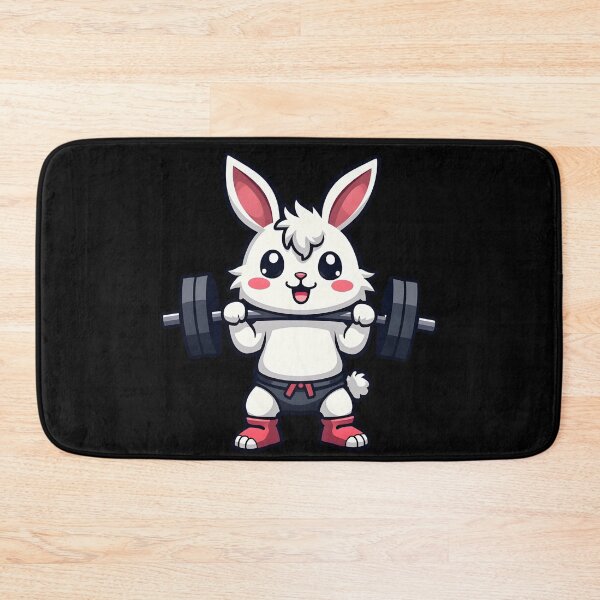 Item preview, Bunny Mode – Funny Workout Rabbit Gym  designed and sold by Fragy72.