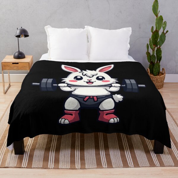 Item preview, Bunny Mode – Funny Workout Rabbit Gym designed and sold by Fragy72.