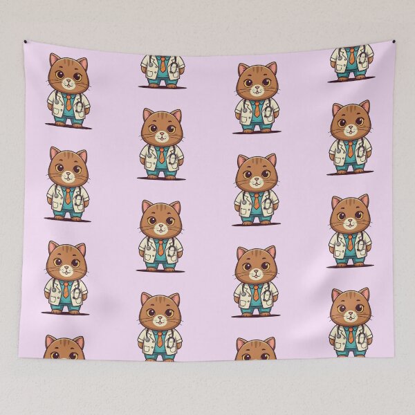 Item preview, Сat doctor designed and sold by PrintLabStudio.