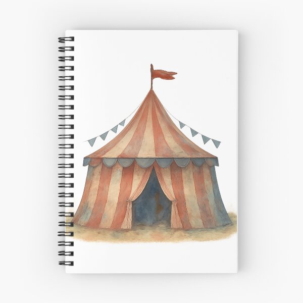 Item preview, Watercolor circus tent designed and sold by I-R-A.