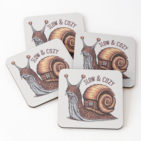 Item preview, Snail - Slow & Cozy designed and sold by 123ks.
