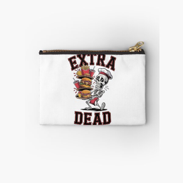 Item preview,  Extra Dead Skeleton Waiter Balancing Burgers and Fries designed and sold by Taans-Creation.