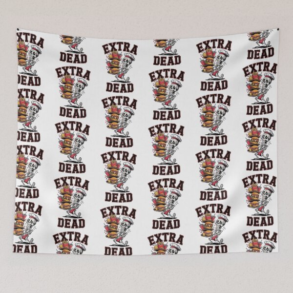 Item preview,  Extra Dead Skeleton Waiter Balancing Burgers and Fries designed and sold by Taans-Creation.