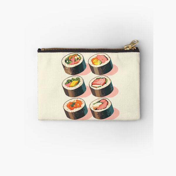 Item preview, Colorful Kimbap Roll Illustration – Playful Korean Food Art Design designed and sold by Windy-market.