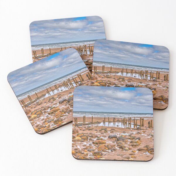 Item preview, Sandsend Groynes, Yorkshire, England designed and sold by Paul Thompson Photography.