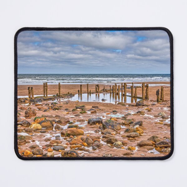 Item preview, Sandsend Groynes, Yorkshire, England designed and sold by Paul Thompson Photography.