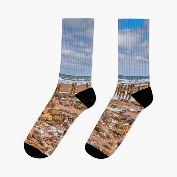 Item preview, Sandsend Groynes, Yorkshire, England designed and sold by Paul Thompson Photography.