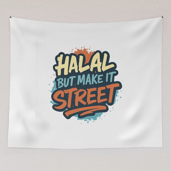 Item preview, Halal But Make It Street designed and sold by ALITOPRINCE.