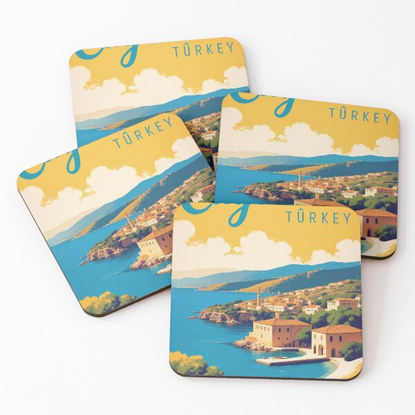 Item preview, Cayirova Turkey Vintage Travel Tourism designed and sold by TravelersGems.