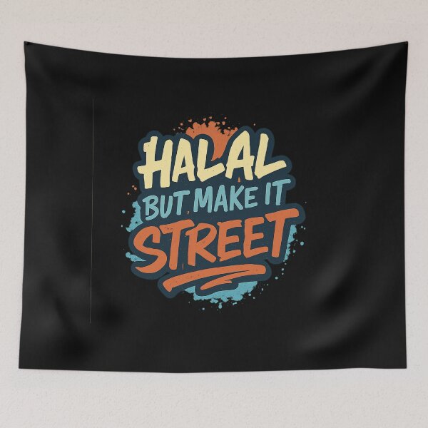 Item preview, Halal But Make It Street designed and sold by ALITOPRINCE.