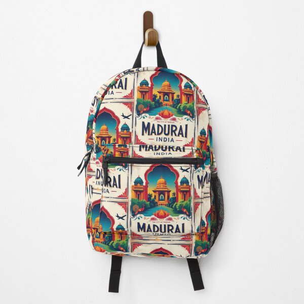 Item preview, Madurai India Vintage Travel Tourism  designed and sold by TravelersGems.