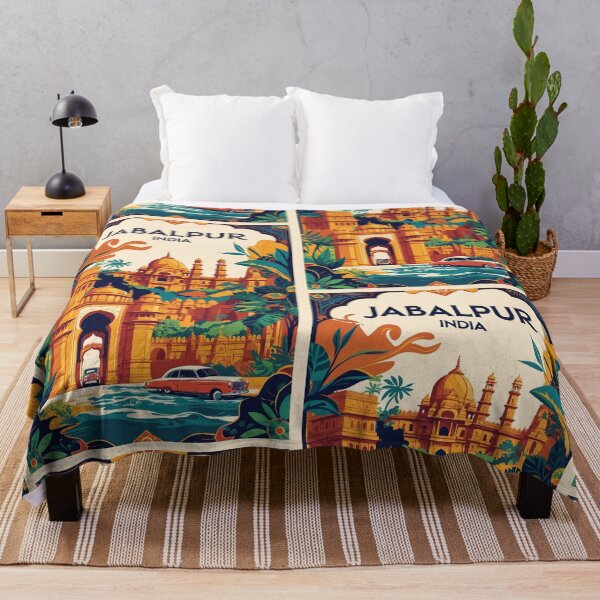 Item preview, Jabalpur India Vintage Travel Tourism designed and sold by TravelersGems.