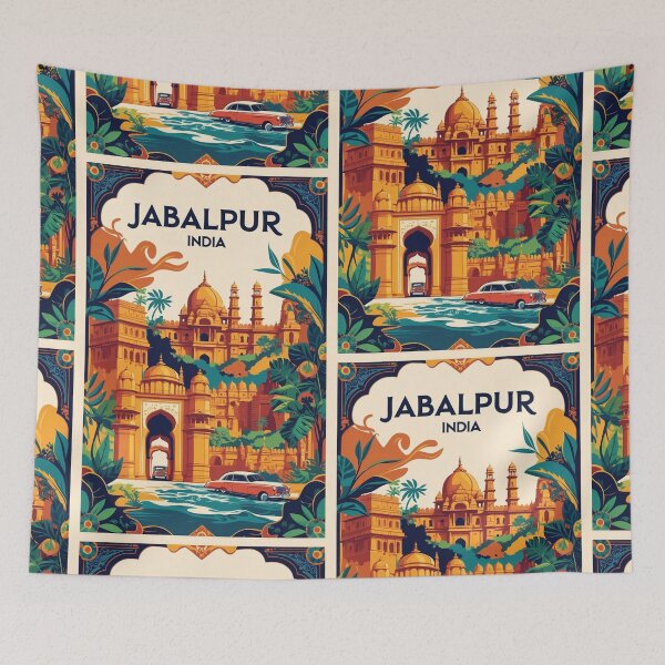 Item preview, Jabalpur India Vintage Travel Tourism  designed and sold by TravelersGems.